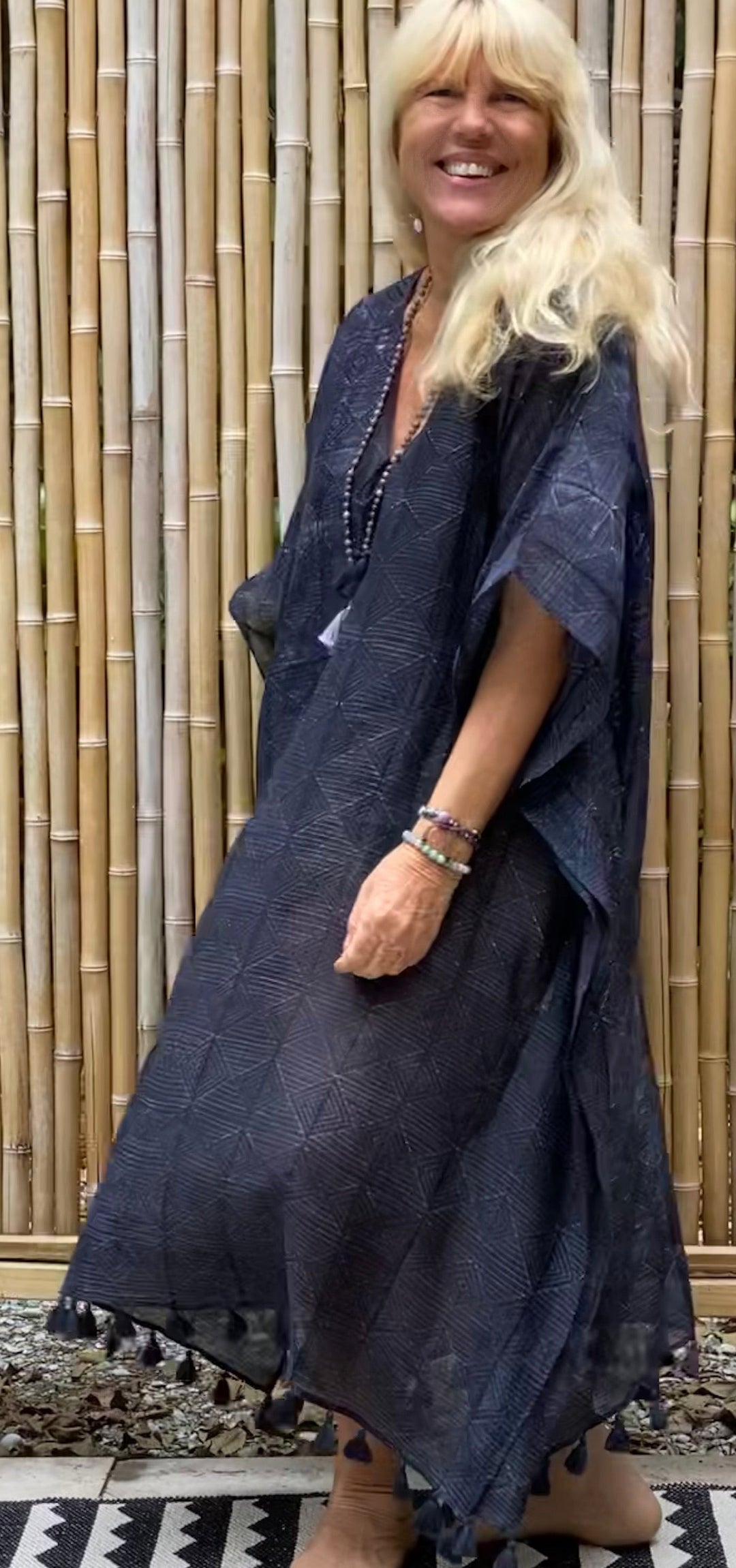 sigrid olsen in kaftan