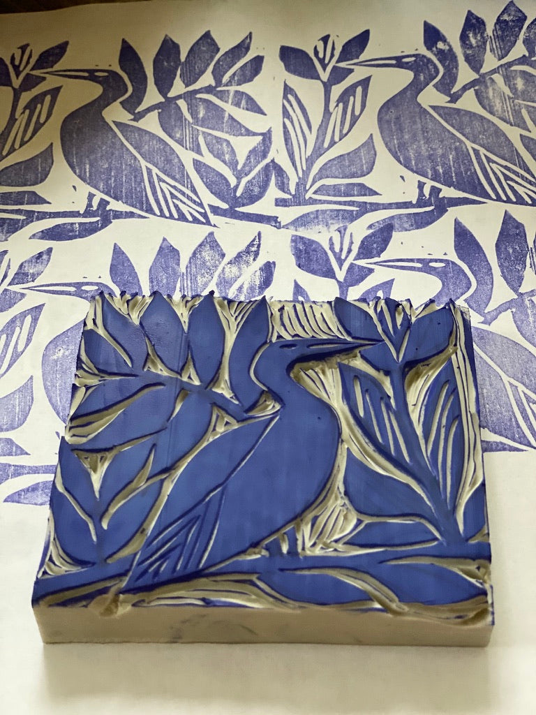 Artisan Shirt-Sand Cranes Print