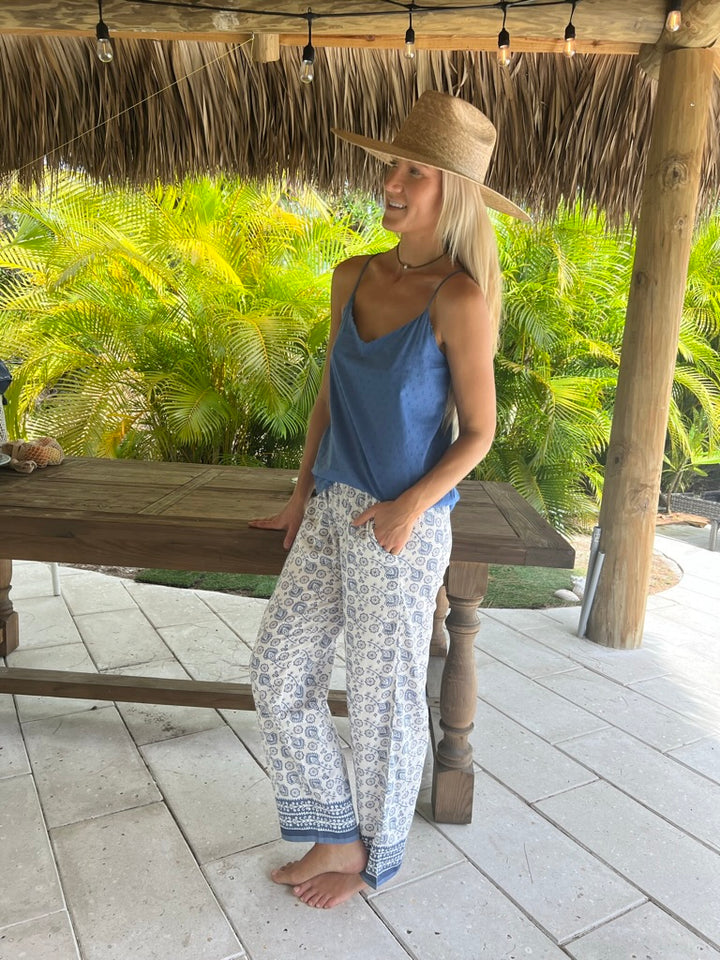 Florette Pant | Wide-Leg Drawstring Pant