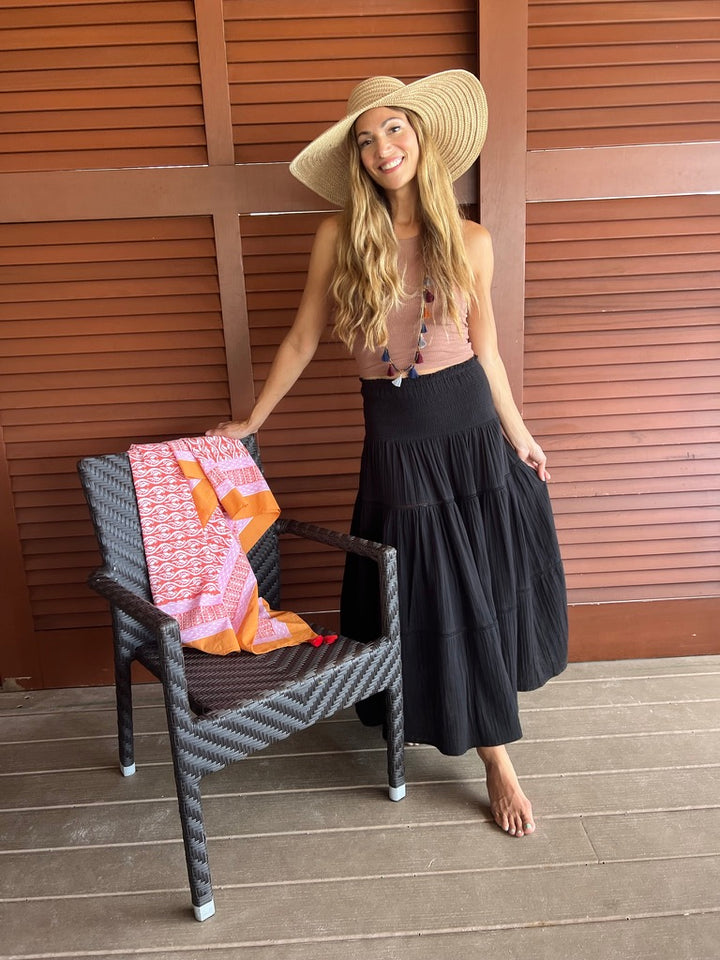 Calypso Skirt | Convertible Maxi Skirt & Strapless Dress