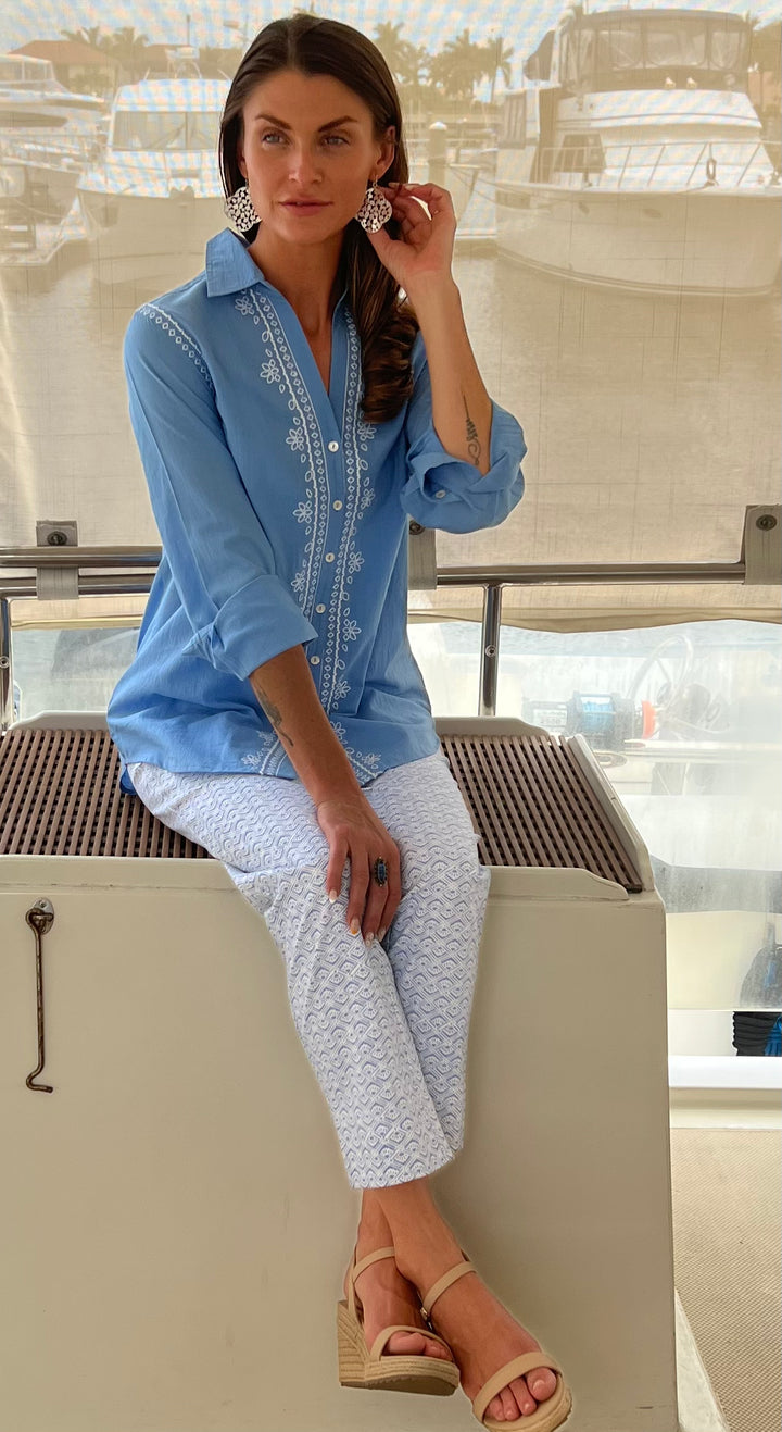 Sateen Shurta - Convertible Tunic Shirt