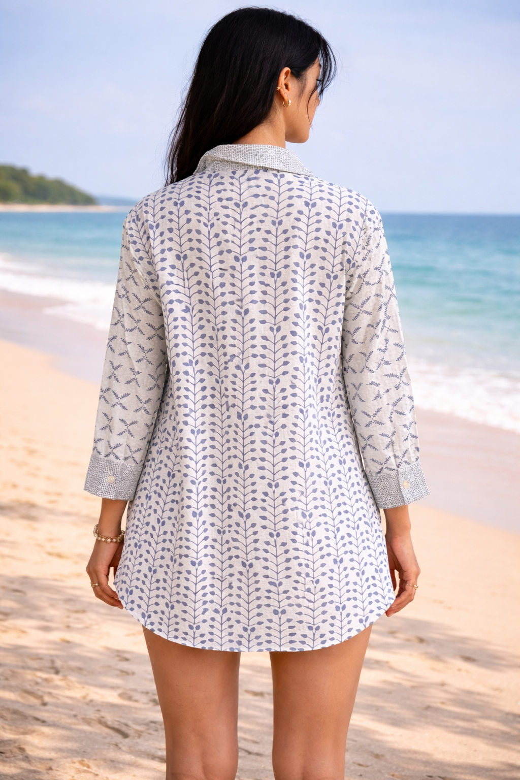 Boyfriend Shirt Mixed Prints