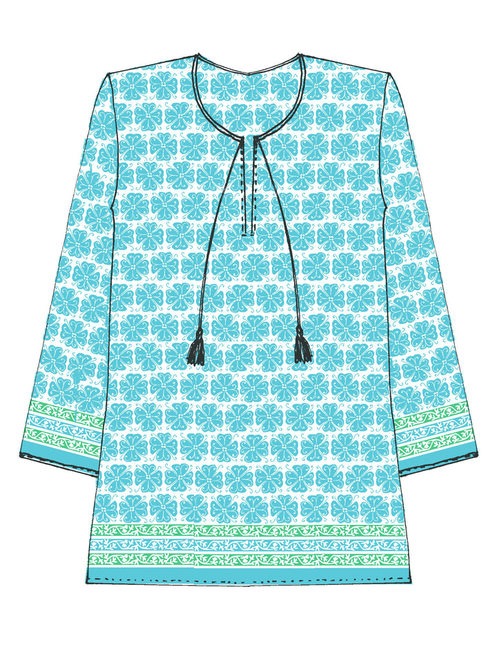 Aloha Print Tunic