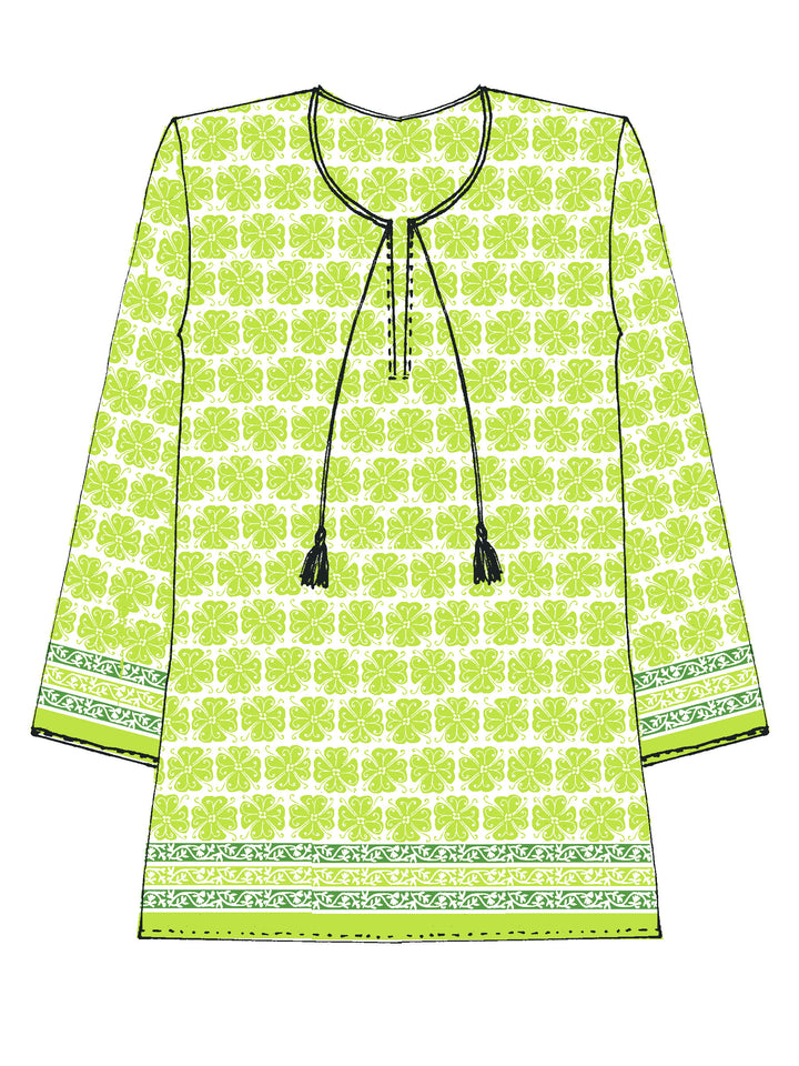 Aloha Print Tunic