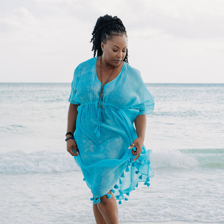 Athena Kaftan | Beach Cover-Up & Poolside Attire