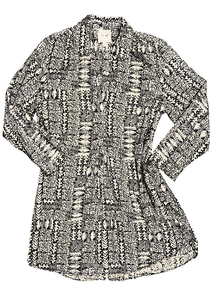 Sorrento Tunic-Island Pattern