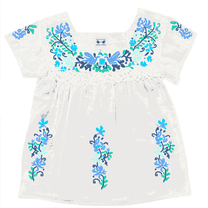 Luisa Blouse- multi embroidery