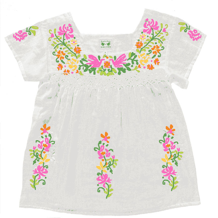 Luisa Blouse- multi embroidery