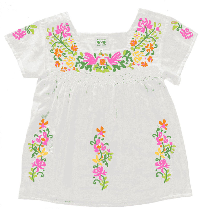 Luisa Blouse- multi embroidery