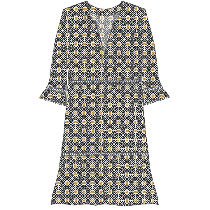 Moorea Dress- Marrakesh Print