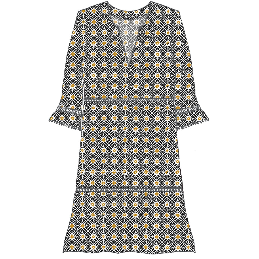 Moorea Dress- Marrakesh Print