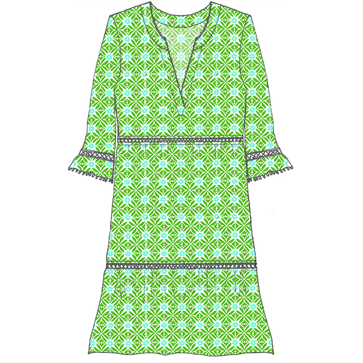 Moorea Dress- Marrakesh Print