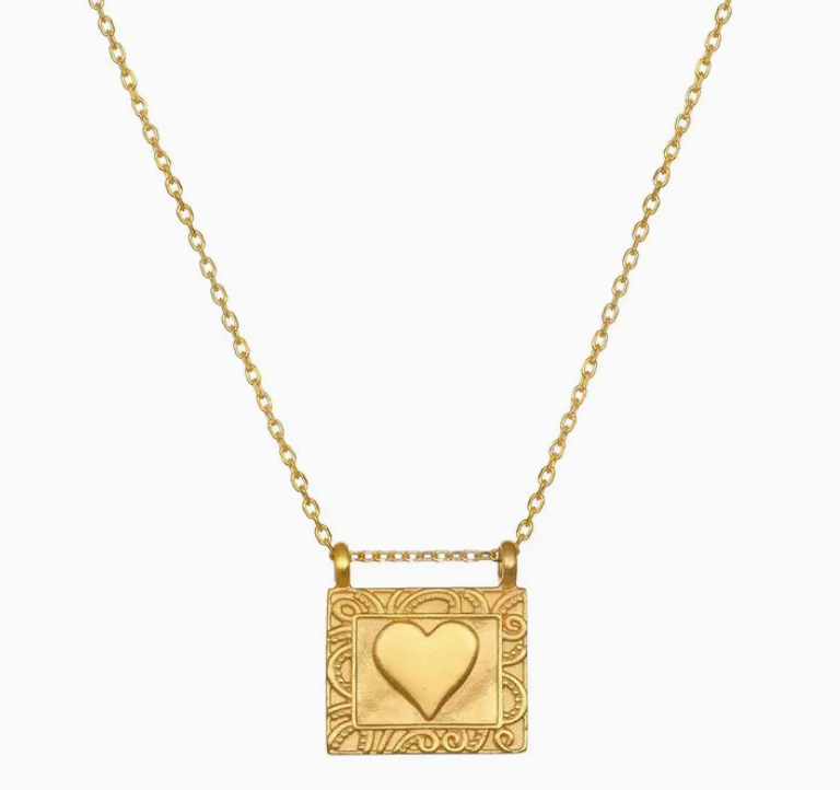 Gold Heart Necklace
