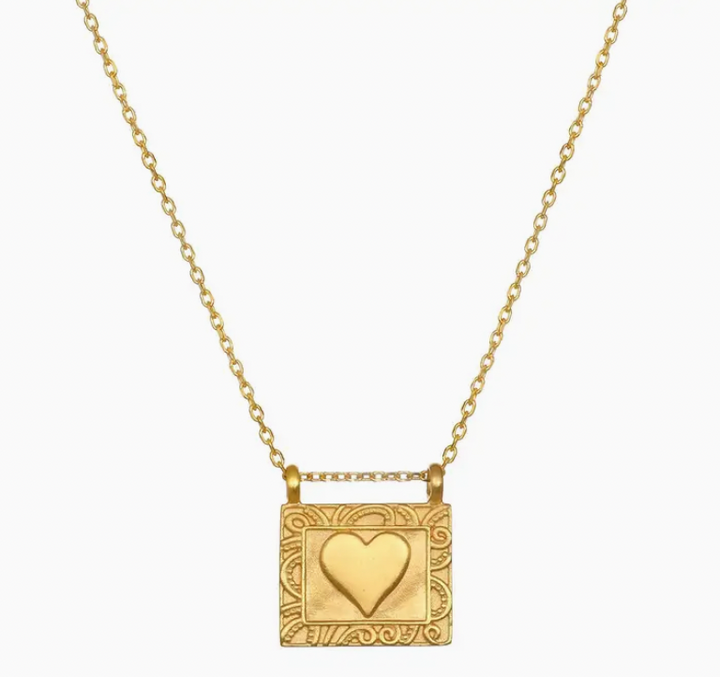 Gold Heart Necklace