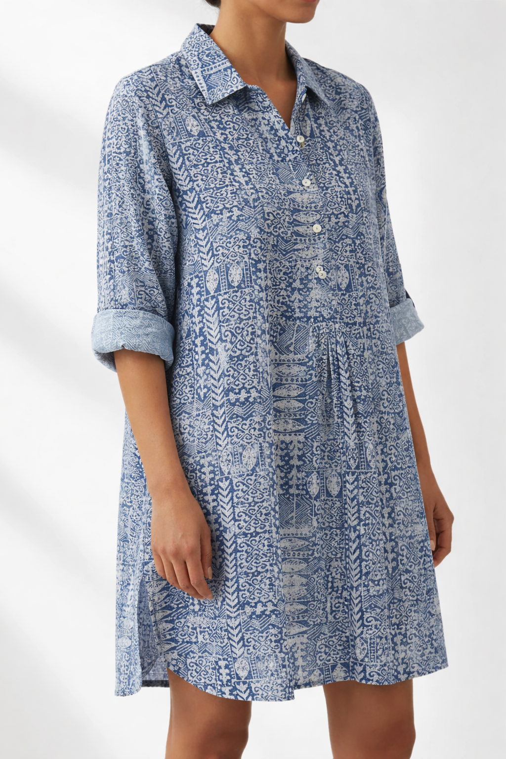 Sorrento Beach Cover-up | Island Pattern