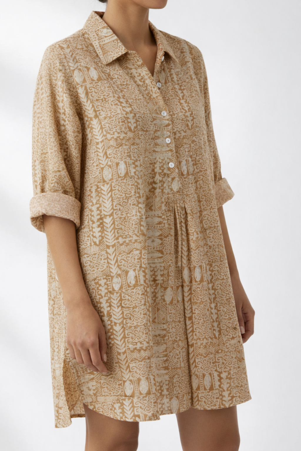 Sorrento Beach Cover-up | Island Pattern