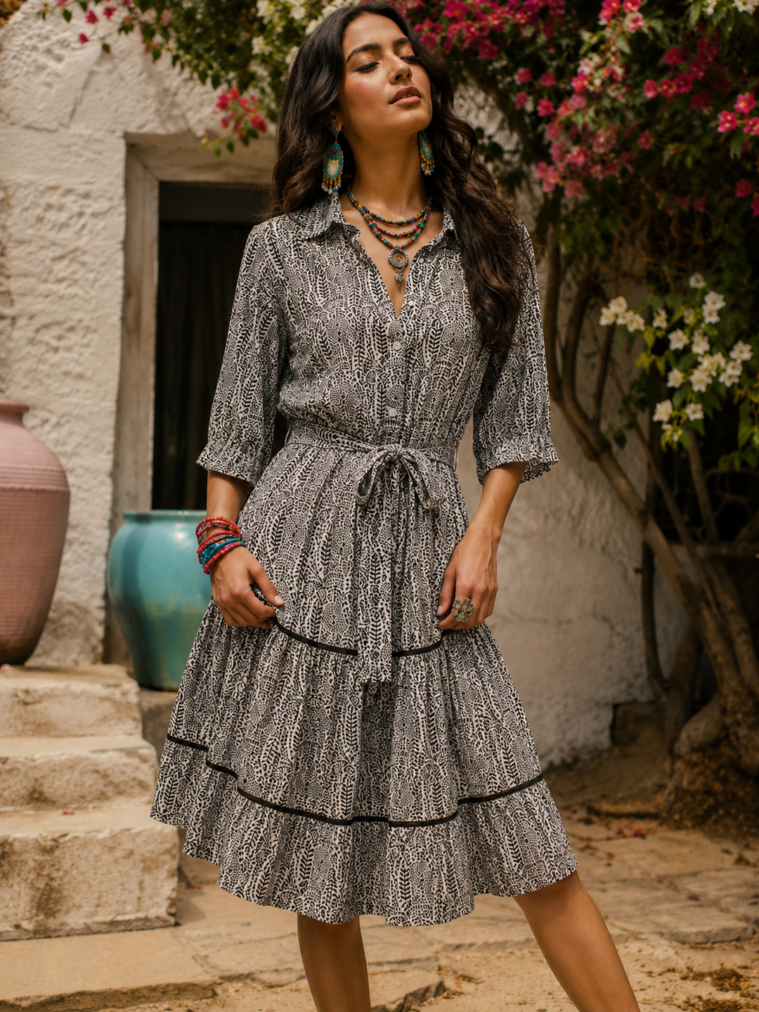 Pandora Dress- Primavera Print