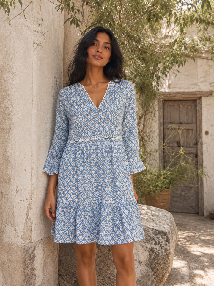 Moorea Dress-Caprice Print