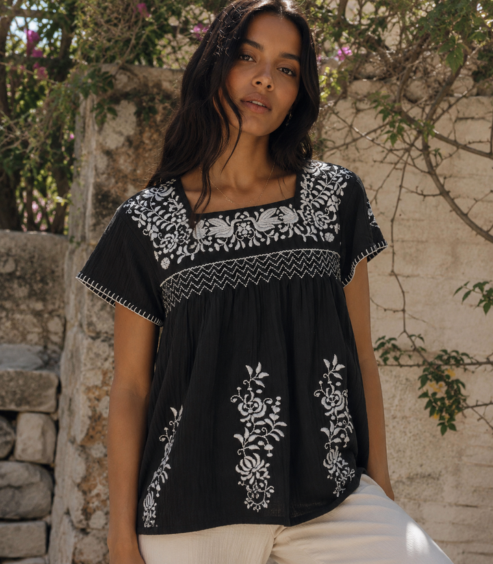 Embroidered Luisa Blouse