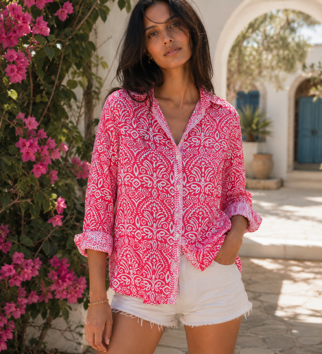 Artisan Shirt-Palazzo Print