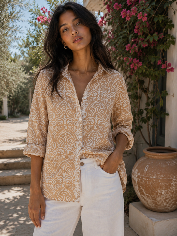 Artisan Shirt-Palazzo Print