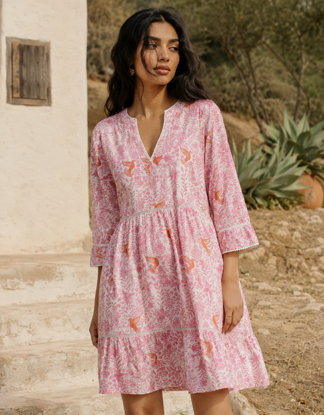 Moorea Dress | Nightingale Print