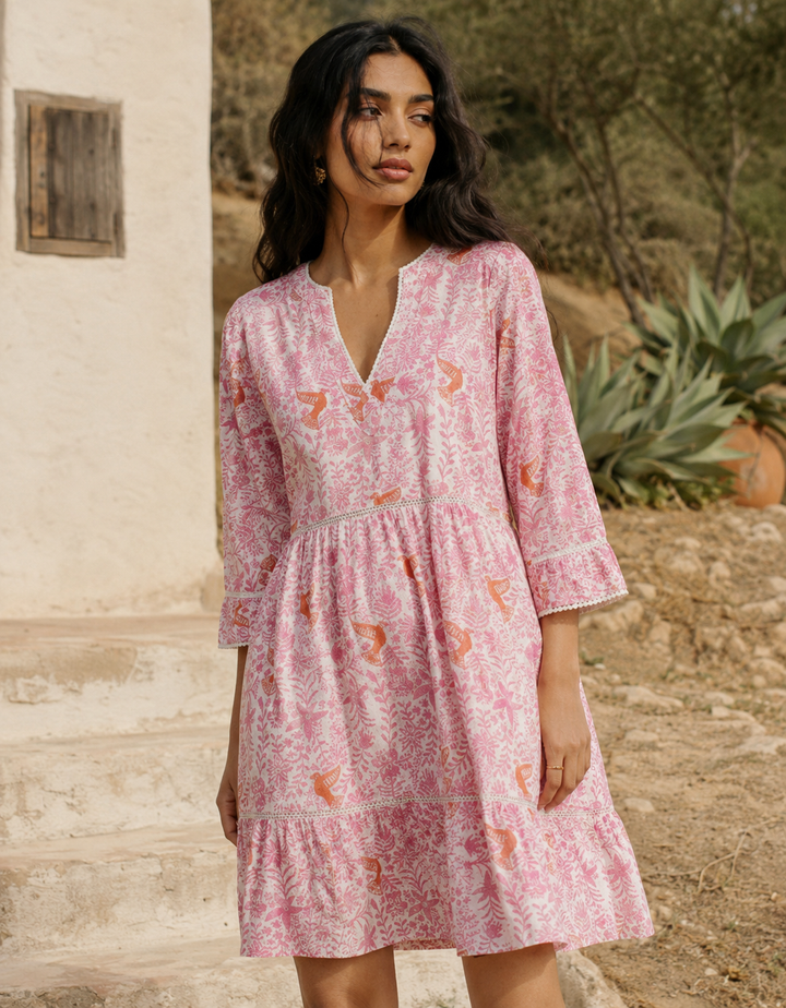 Moorea Dress | Nightingale Print