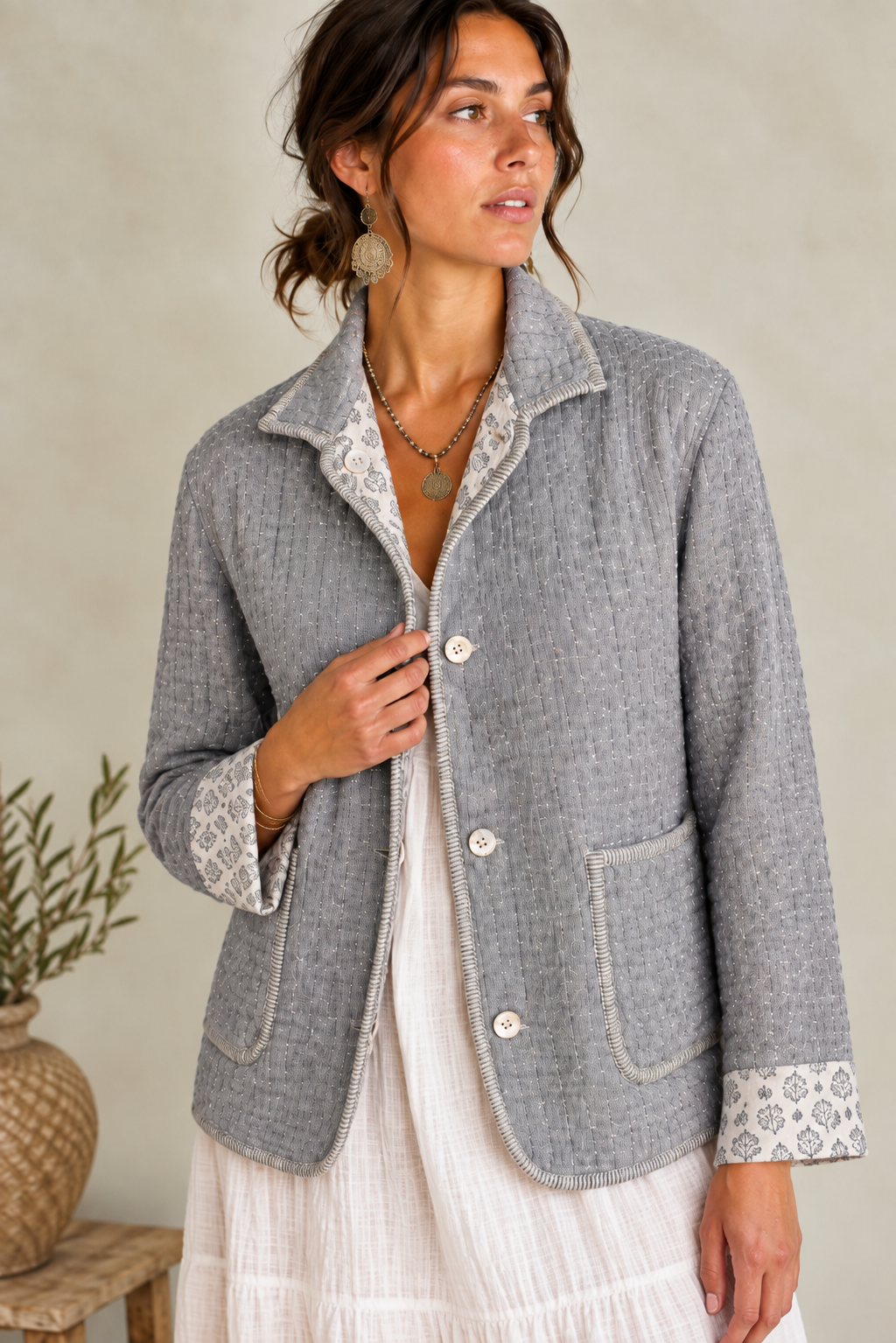 Ojai Reversible Quilted Jacket