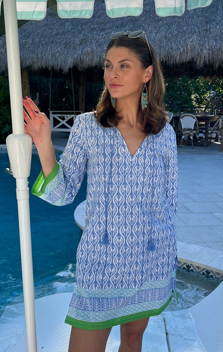 Lovebirds Tunic | Cotton Beach Coverup & Casual Tunic