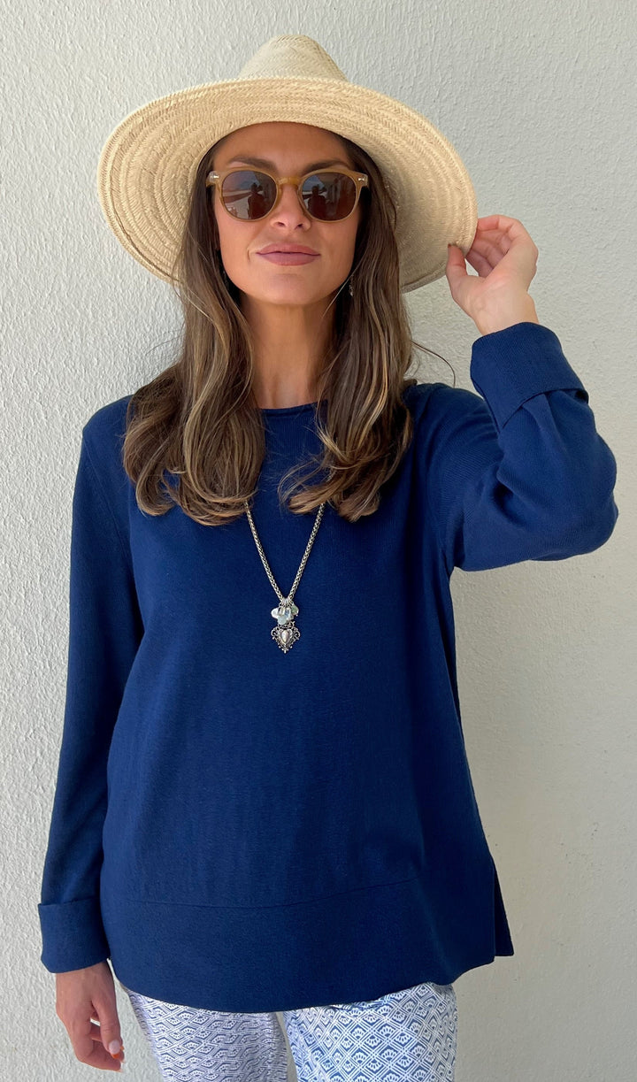 Montauk Sweater | Lightweight Organic Cotton Pullover