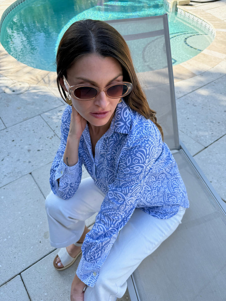 Artisan Shirt-Palazzo Print