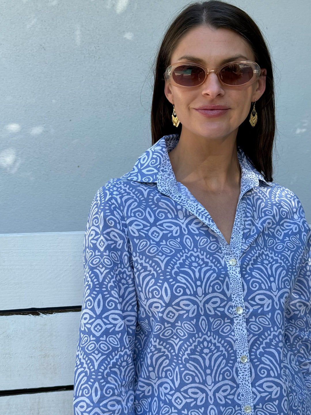 Artisan Shirt-Palazzo Print
