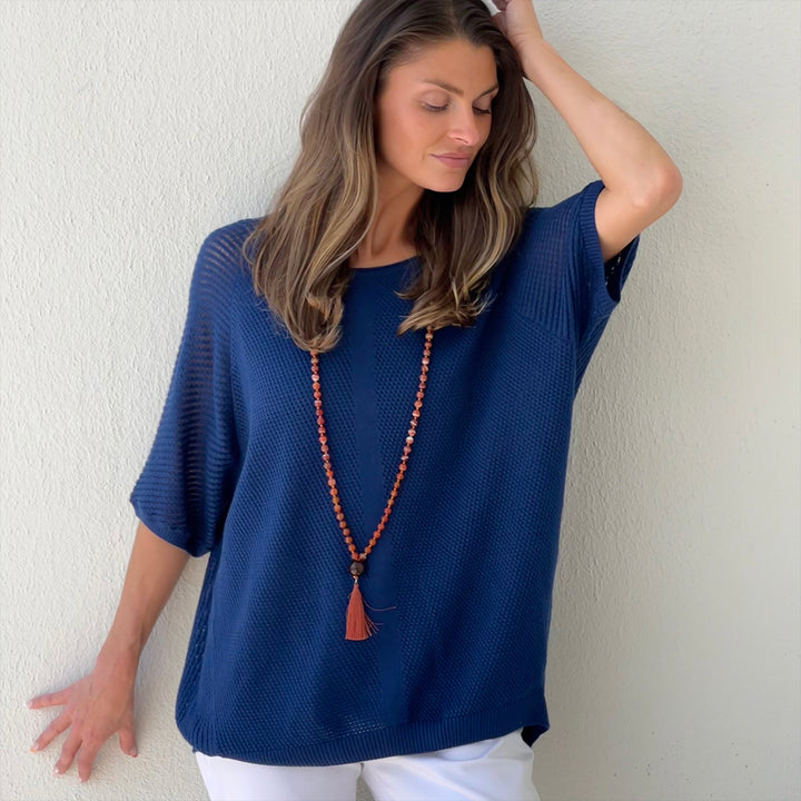 Bella Sweater | Organic Cotton Pullover