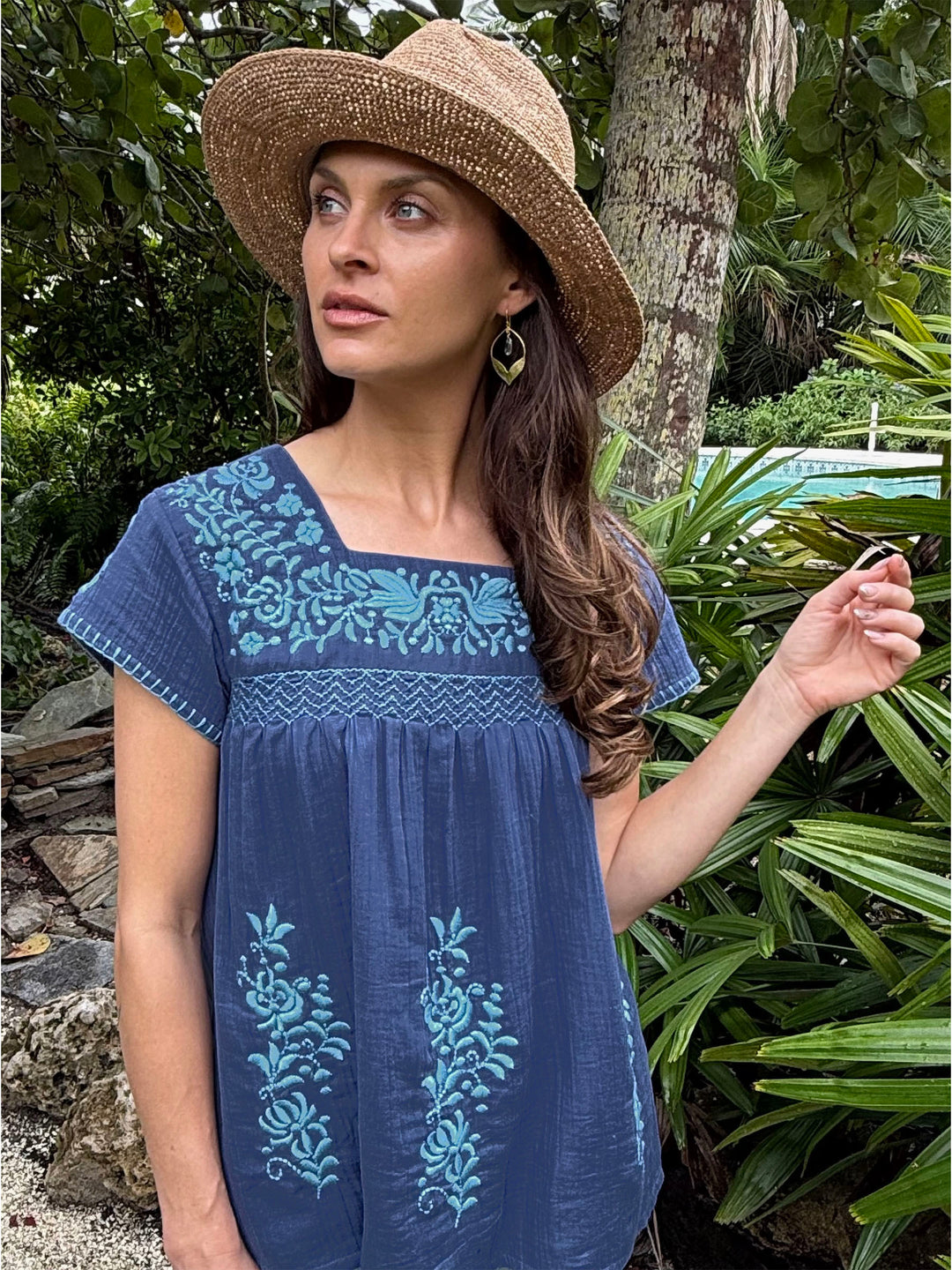 Embroidered Luisa Blouse