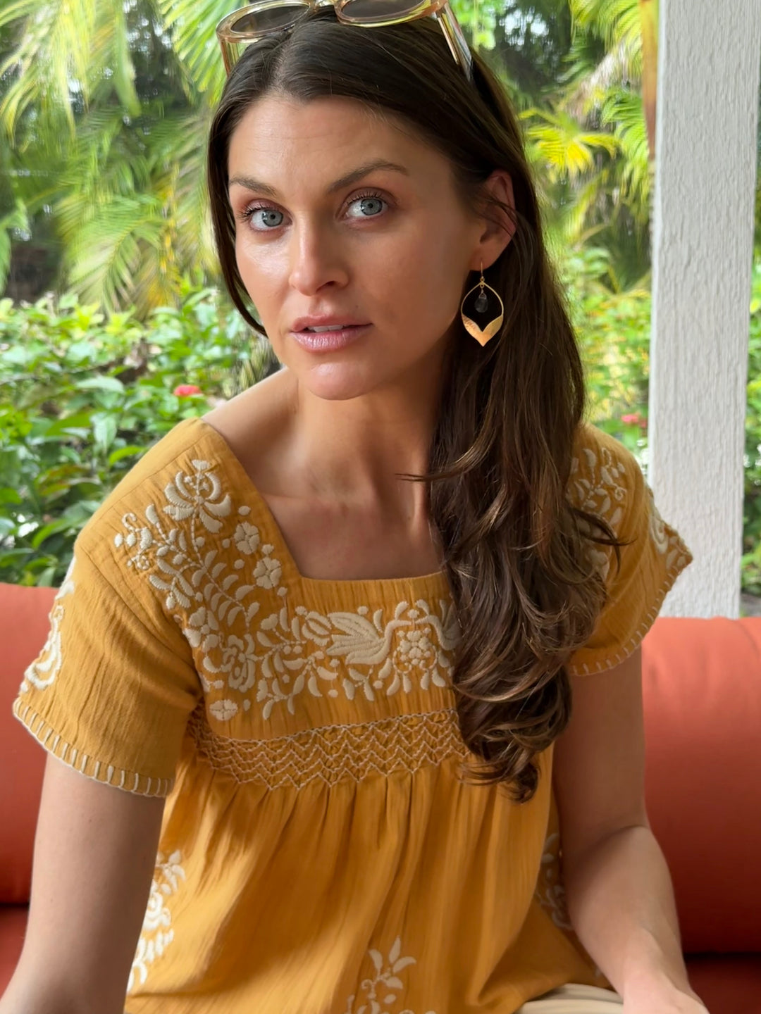 Embroidered Luisa Blouse