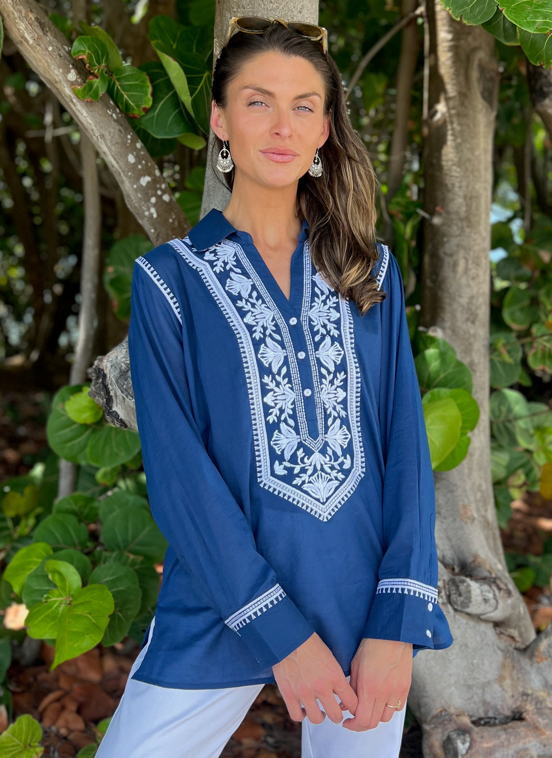 Martinique Embroidered Shirt