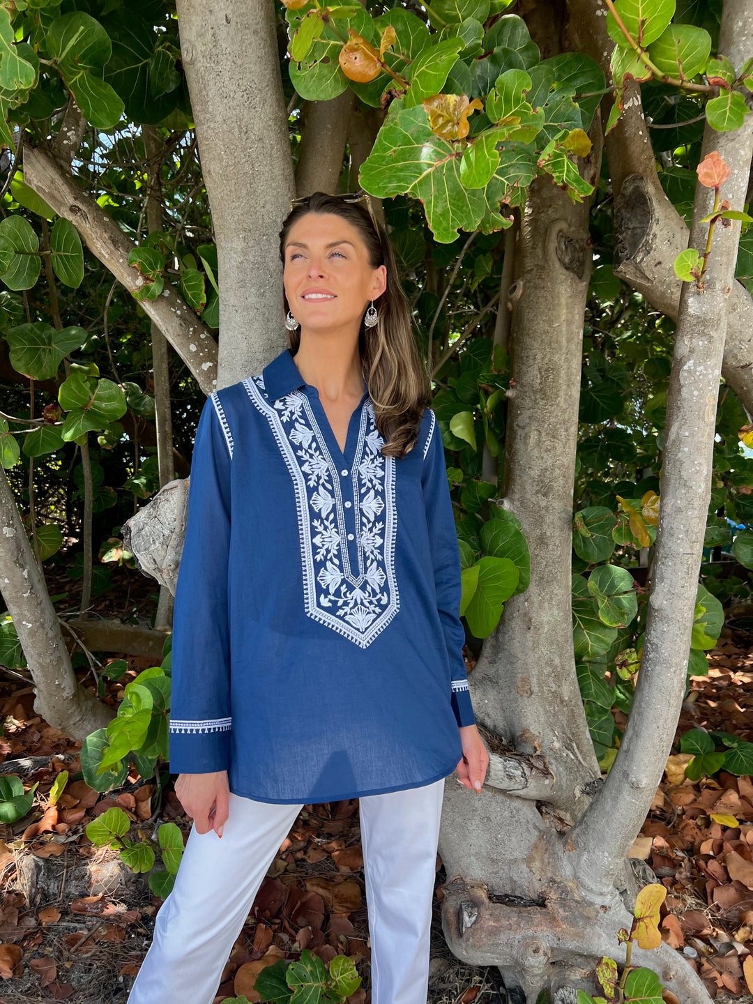 Martinique Embroidered Shirt