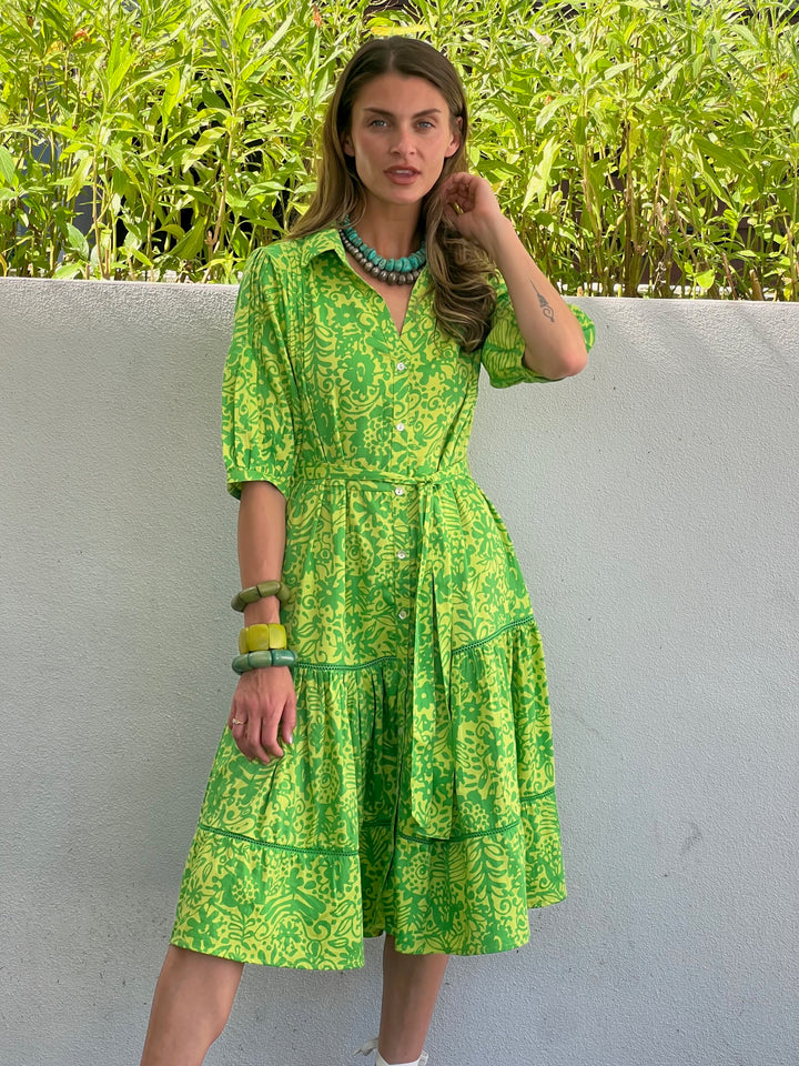 Pandora Dress- Fiesta Print