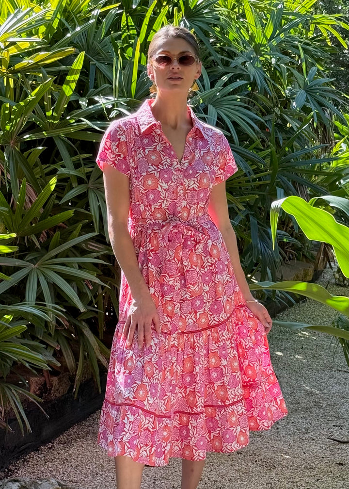 Poppy Print Sylvia Dress