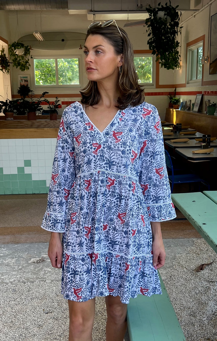 Moorea Dress | Nightingale Print