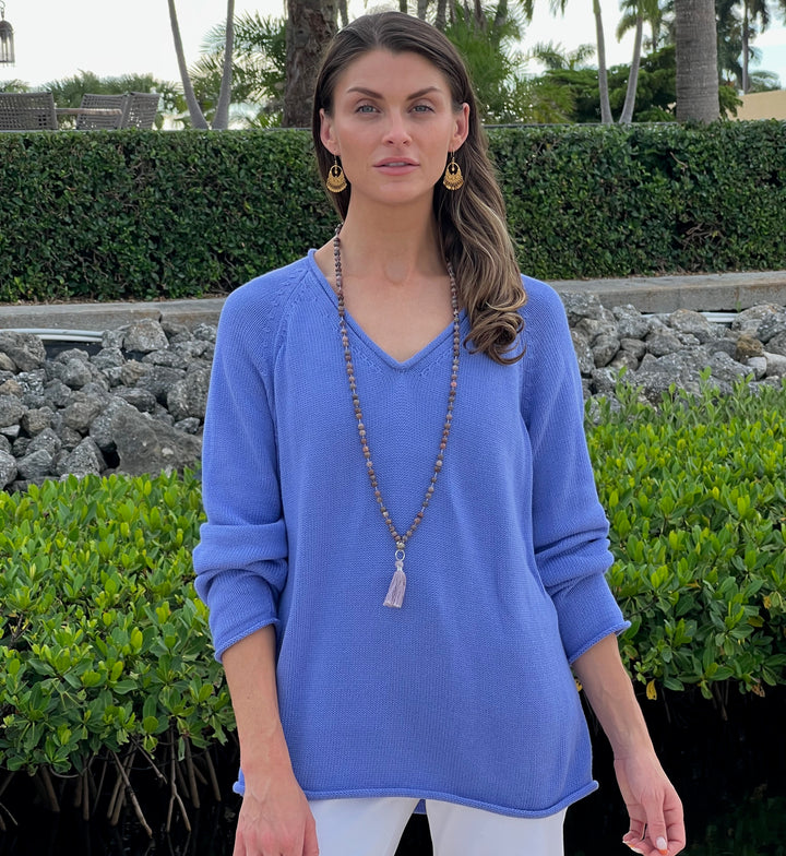 Salt Island Sweater | Sustainable Organic Cotton Pullover