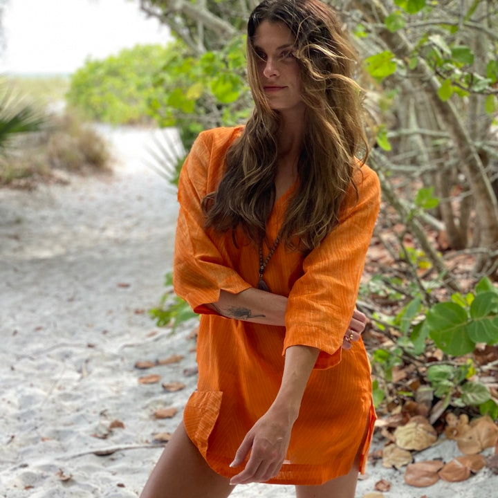 Arashi Tunic | Cotton & Silk