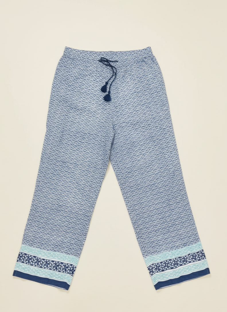 Wanderlust Pant-Trellis Print Sample