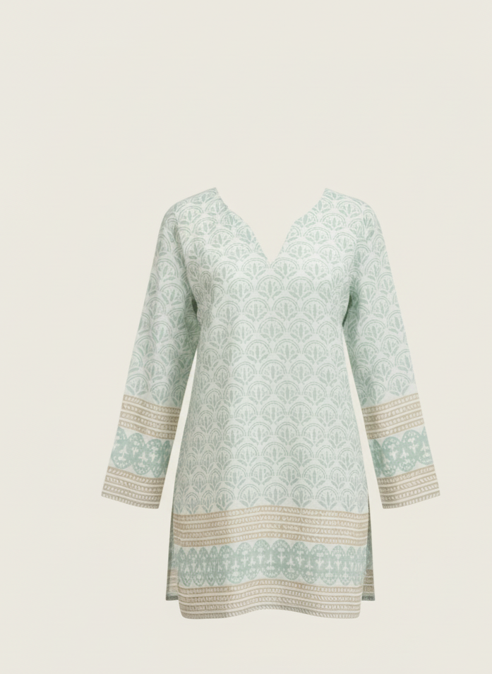Sample Ananda Tunic – Lotus Print