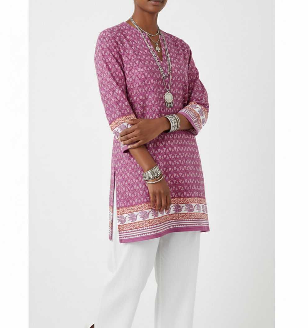 Karina Tunic | Sonoma Bird Print Beach Coverup & Tunic