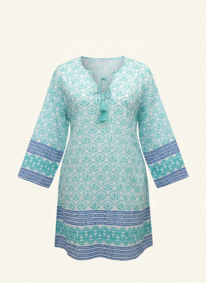 Sample Ananda Tunic – Lotus Print