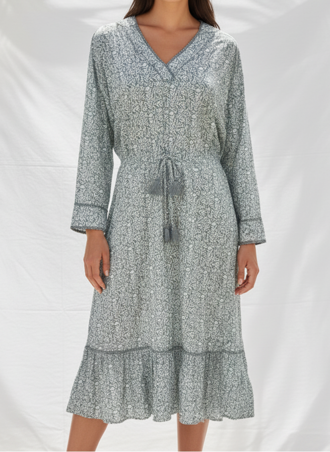 Sample Printed Flowy Dress
