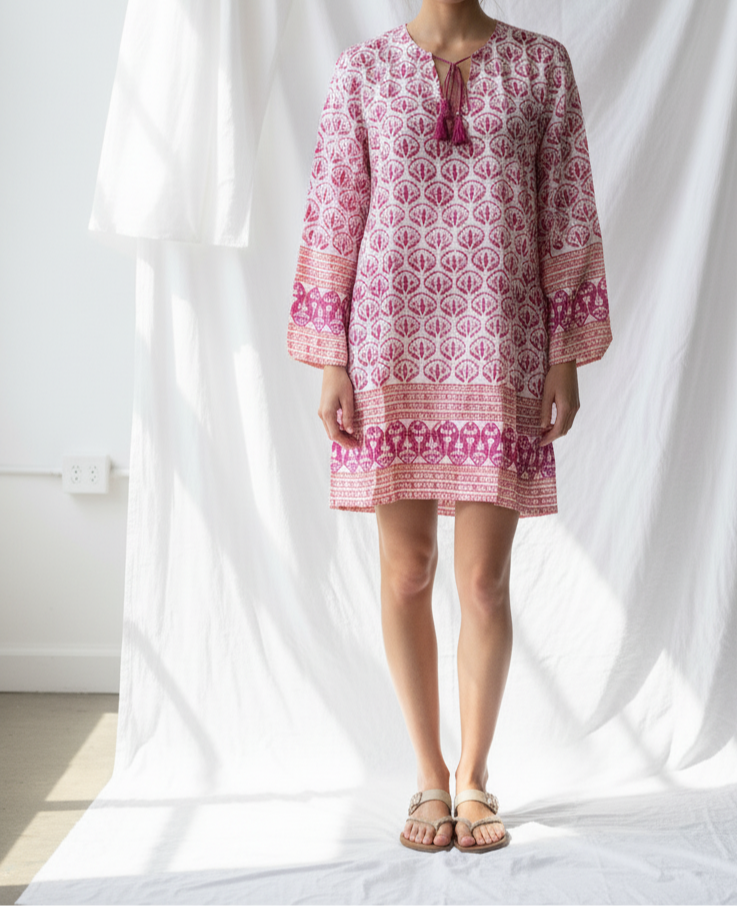Sample Ananda Tunic – Lotus Print