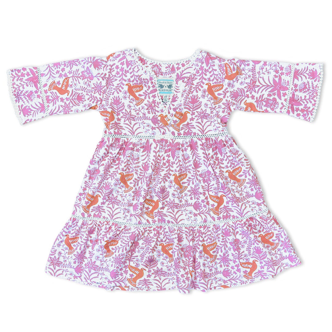 Girl's Moorea Dress | Nightingale Print