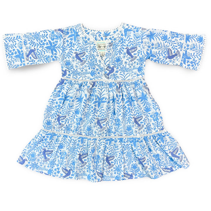 Girl's Moorea Dress | Nightingale Print
